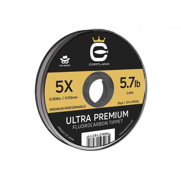 Cortland Ultra Premium Fluorocarbon Tippet 30yd