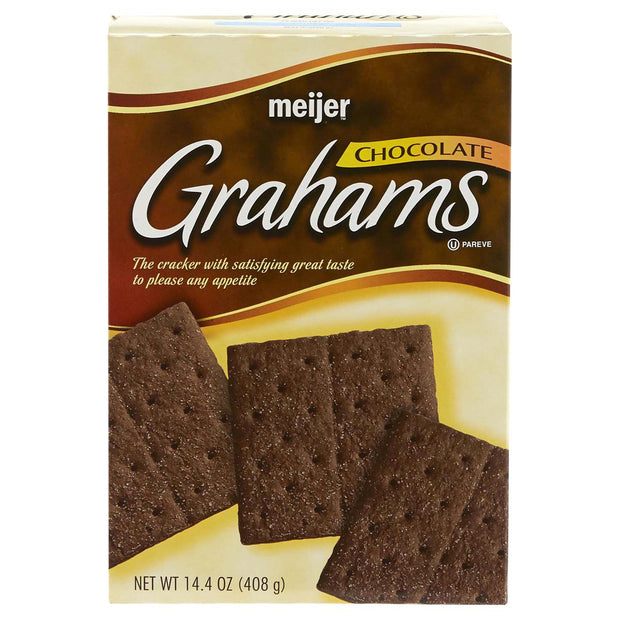 Meijer Chocolate Graham Crackers 14.4 oz