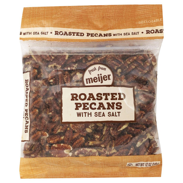 Fresh From Meijer Pecans Roasted Salted 12 oz