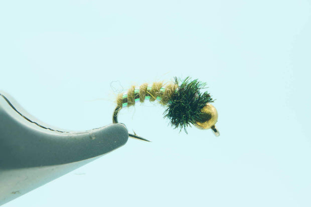 Zwing Caddis Emerger Copper BD Green #14