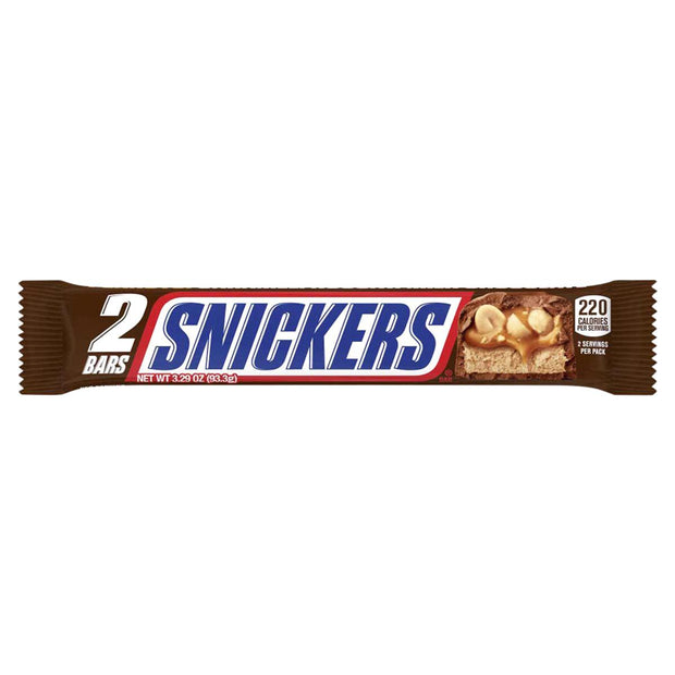 Snickers Milk Chocolate Candy Bar Sharing Size 3.29 Oz