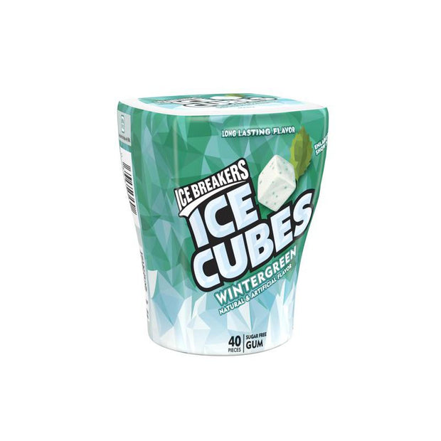 Ice Breakers Ice Cubes Wintergreen Bottl