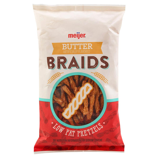 Meijer Butter Braid Pretzels 10 oz