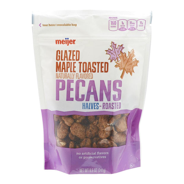 Meijer Maple Toasted Pecans 8 oz