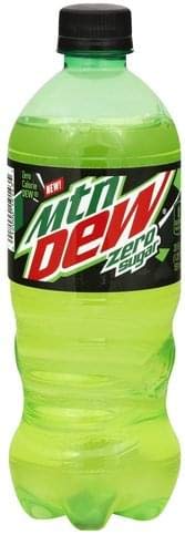 Mt Dew Zero Sugar 20Oz Pl 1/24