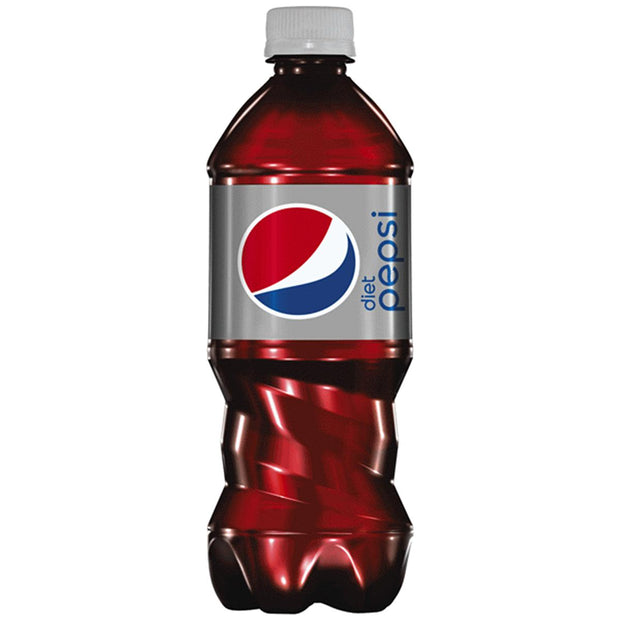 Diet Pepsi Cola 20 Oz Plastic Bottle