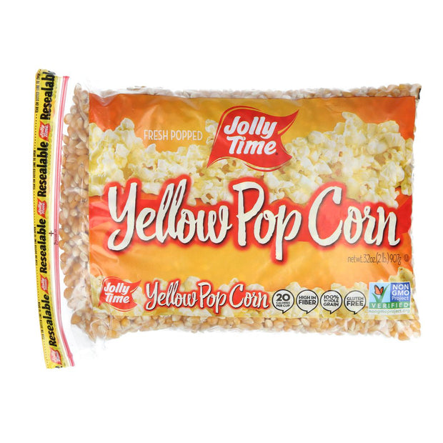 Jollytime Yellow Popcorn Bag - 32 Oz