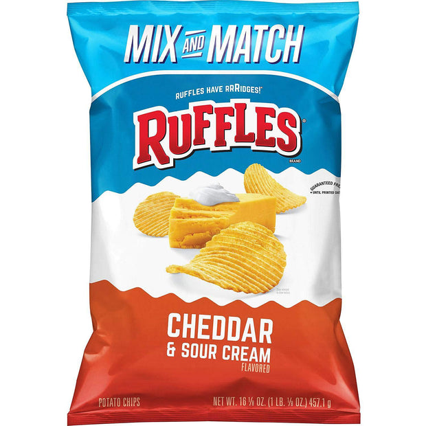 Ruffles Cheddar & Sour Cream Potato Chips