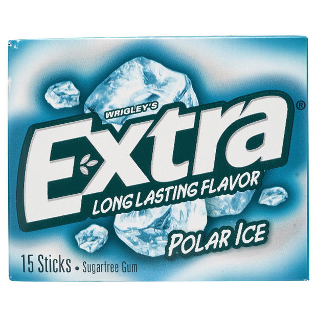 Extra 15 Stick Polar Ice Slim Pack