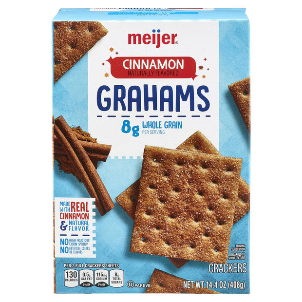 Meijer Cinnamon Graham Crackers 14.4 oz