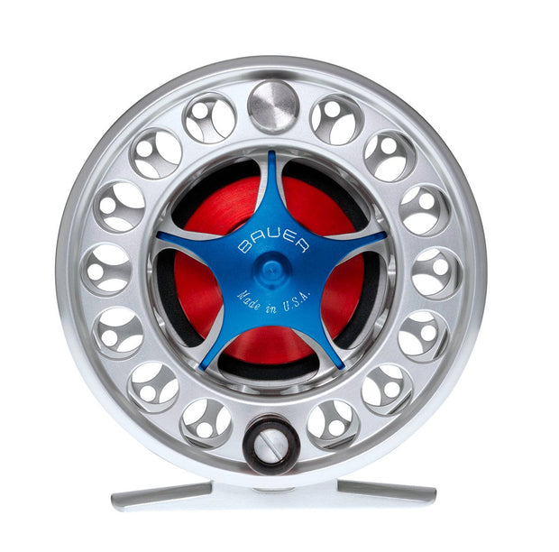 Bauer SST Fly Reel Blue Star Dial