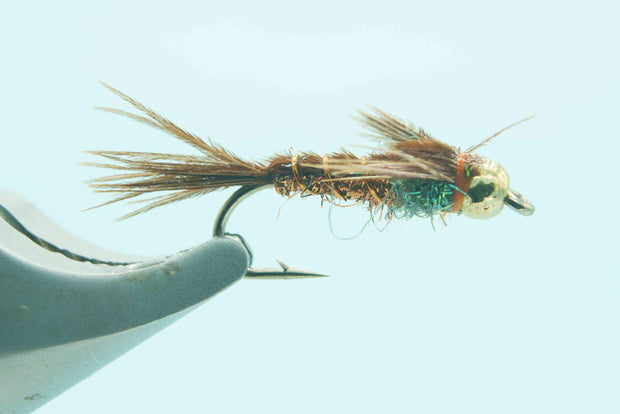 Kyle's BH Angel Hair Pheasant Tail #12