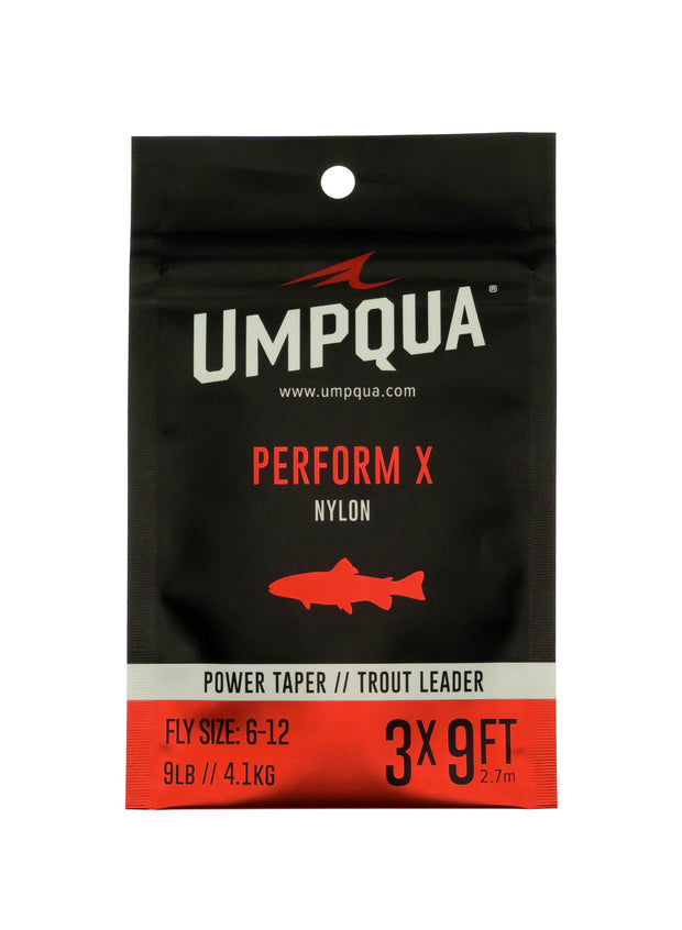 Umpqua Perform X Power Taper Trout Leader 9'