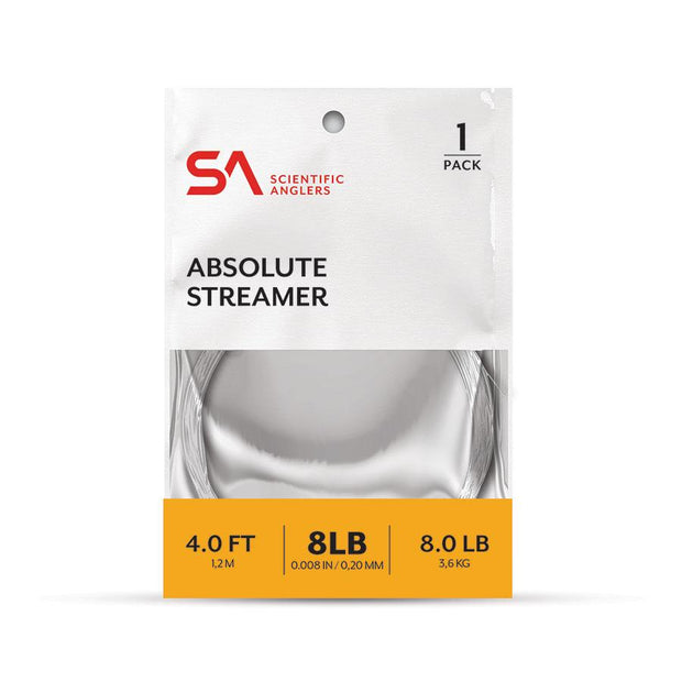 Scientific Anglers Absolute Streamer Leader 4 FT - 8lbs