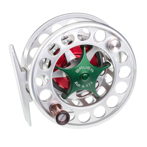 Bauer SST Fly Reel Dark Green Star Dial