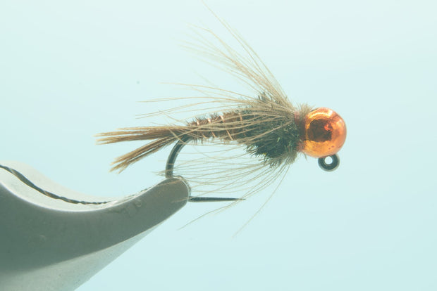 TBH Jig SH Pheasant Tail #14 Orange