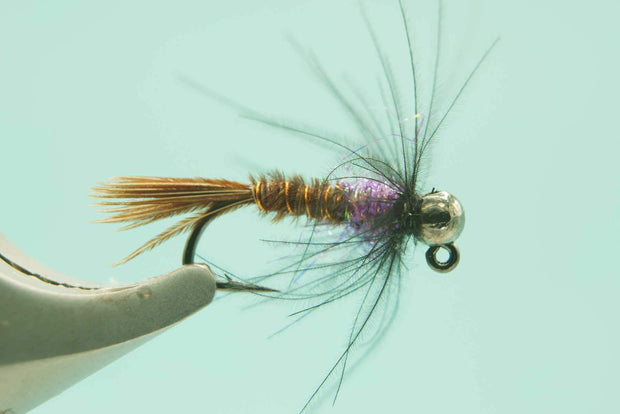 TBH Jigged Pheasant Tail Purple #14