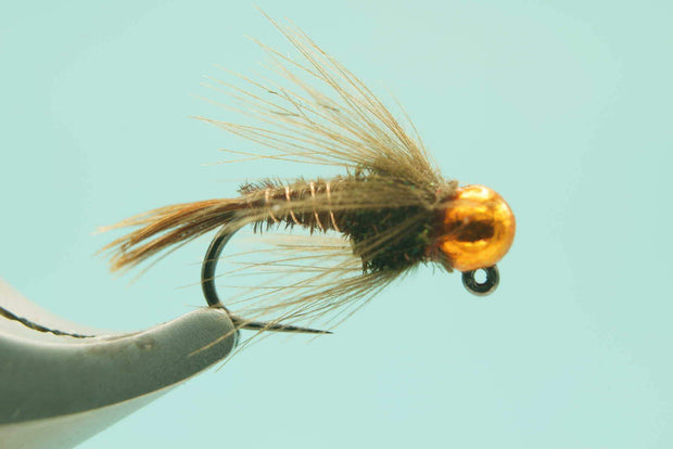 TBH Jigged CDC Pheasant Tail Orange #14