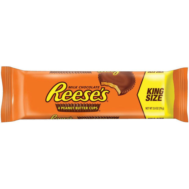 Reeses Peanut Butter Cup King Size 2.8 Oz