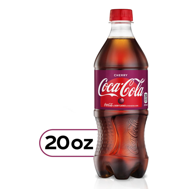 Coca-Cola Cherry 20 Oz Bottle