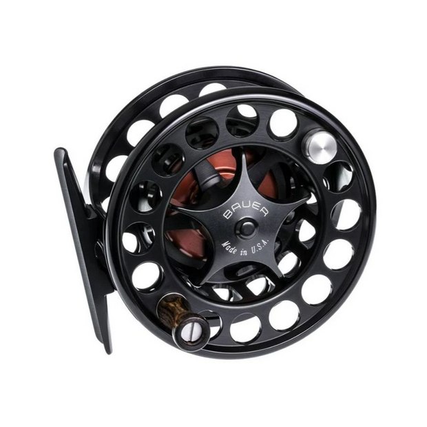 Bauer SST Fly Reel Black/Silver Star Dial #4