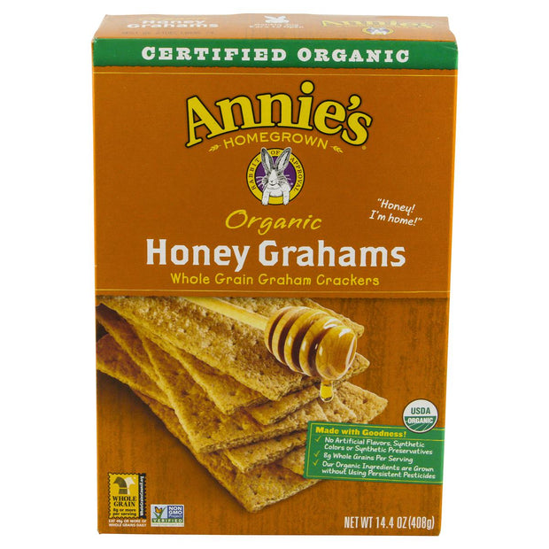 Annies Organic Honey Grahams 14.4 oz