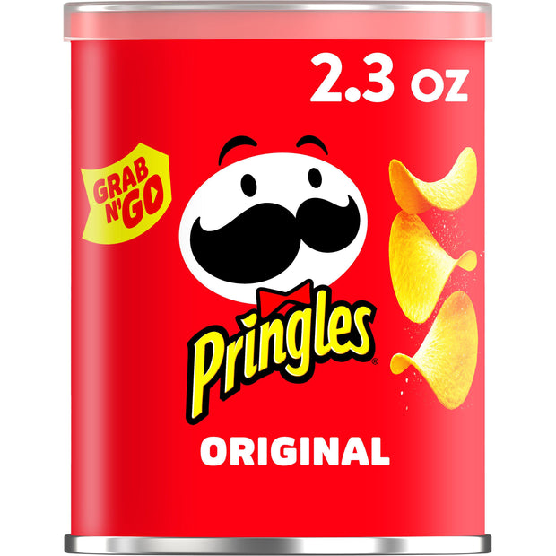 Pringles Potato Crisps Chips Original 2.3Oz 12 Count