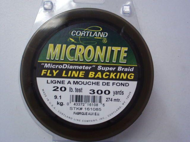 Cortland Micro-Diameter Backing