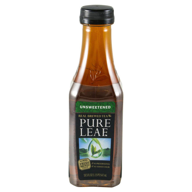 Pure Leaf Real Brewed Tea Unsweetened Black Tea 185 Fl Oz