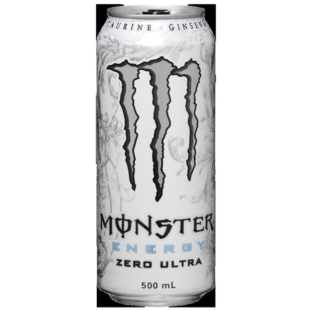 Monster Zero Ultra Energy Drink 16 Fl Oz