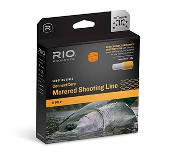 RIO ConnectCore Metered Shooting Line .032" Orange/Green