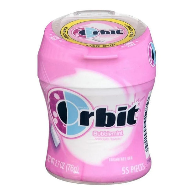 Wrigleys Orbit Gum Bubblemint Big E 55Ct