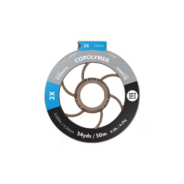 Hardy Copolymer Tippet 2X