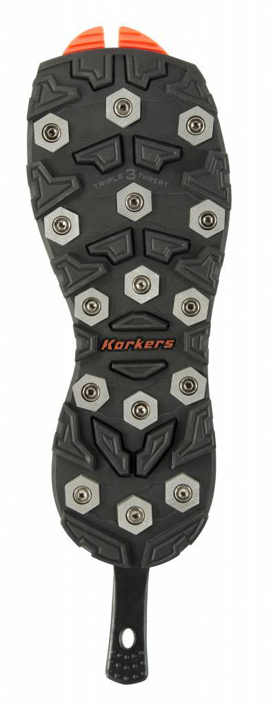 Korkers OmniTrax 3.0 Triple Threat Aluminum Hex Disc Soles