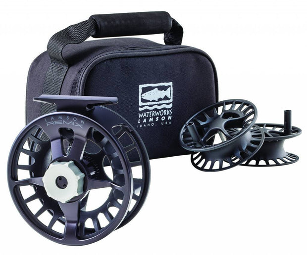 Waterworks-Lamson Remix 3.5 - 3 Pack - 1 Reel, 2 Spools