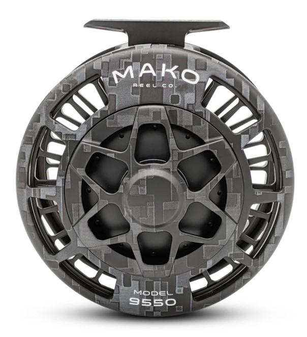 Mako 9550-1012 Inshore Fly Reel Matte Digi Camo Gray Right Hand