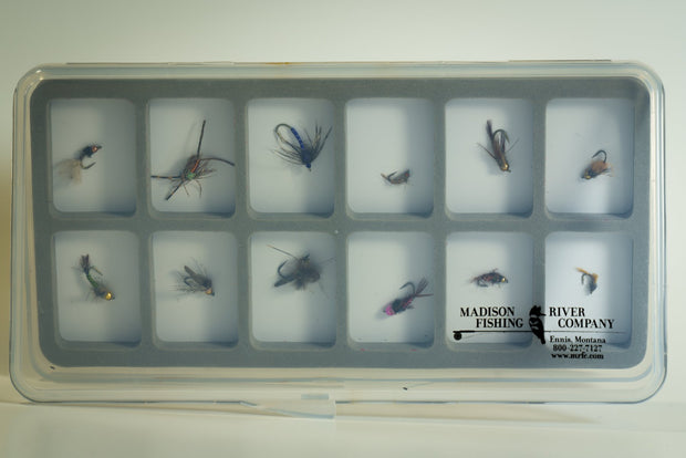 MRFC Logo Slim 12 Compartment Magnetic Fly Box