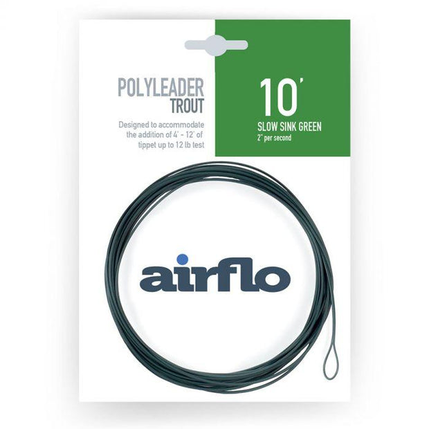 AirFlo Standard Trout Polyleader 10' -12lb